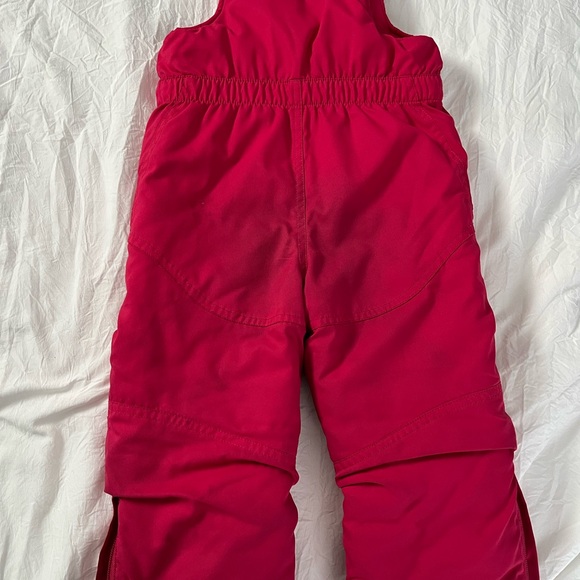 LL Bean Toddler Pink Snow Pants - Picture 2 of 3